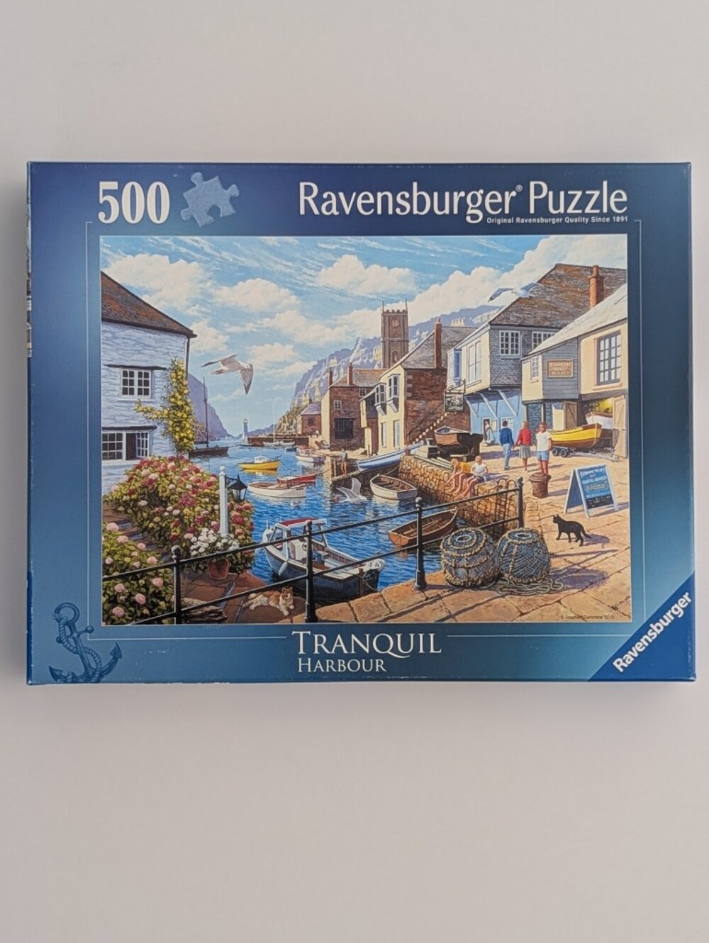 Ravensburger Puzzle Tranquil Harbour 500 Piece Jigsaw